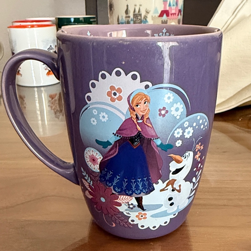 Purple Disney Frozen Mug Used